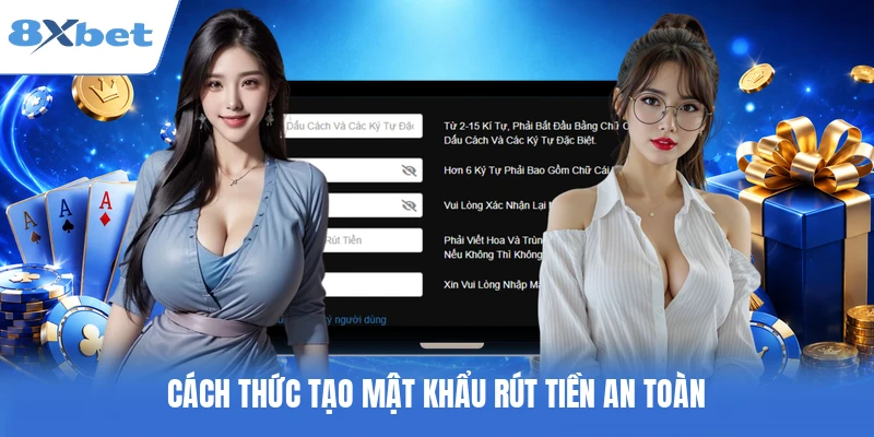 Cách thức tạo mật khẩu rút tiền an toàn