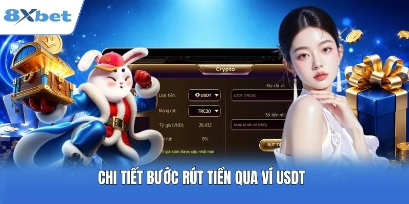 Chi tiết bước rút tiền qua ví USDT